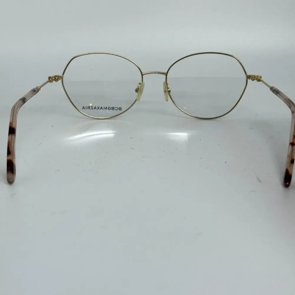 BCBGMAXAZRIA Moira Rose Gold Womens Oval Full Rim Eyeglasses 54-16-135‎ H17646